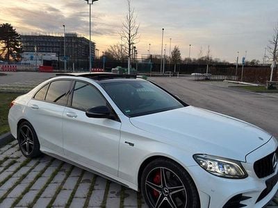 Weiß Gebraucht 2018 Mercedes C43 AMG AMG Limousine | 37.000 € (Teuer)