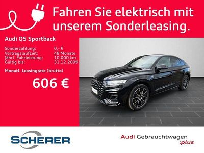 Usata Audi Q5 Sportback S-Line 299 CV (219 kW) 2023 Nero SUV