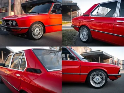 Gebraucht BMW 528 184 PS (135 kW) 1980 Rot Limousine