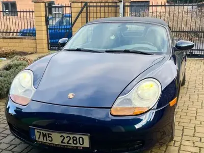 Gebraucht Porsche Boxster 204 PS (150 kW) 1997 Blau Cabrio