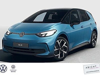 Blau (costa azul schwarz (blau)) Neu 2026 VW ID.3 Pure Kleinwagen | 32.224 € (Fairer Preis)