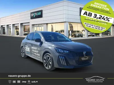 Gebraucht Peugeot e-208 Style 100 kW (136 PS) 2024 Selenium grau Kleinwagen