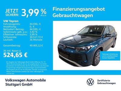 Blau Gebraucht 2025 VW Tayron Life SUV | 44.930 € (Fairer Preis)