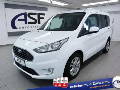 Gebraucht Ford Tourneo Connect Titanium 120 PS (88 kW) 2021 Weiß Van / Kleinbus