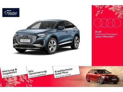 Gebraucht Audi Q4 Sportback e-tron S-Line 210 kW (286 PS) 2025 Geysirblau metallic SUV