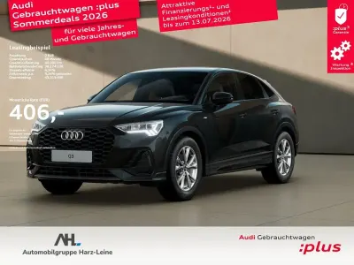 Gebraucht Audi Q3 Sportback S-Line 150 PS (110 kW) 2025 Schwarz SUV