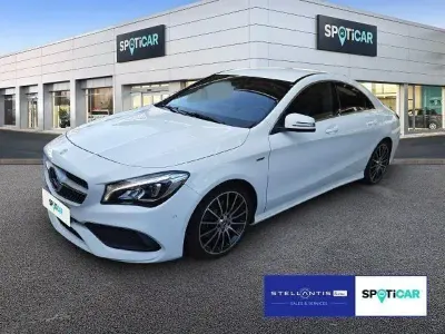 Gebraucht Mercedes CLA220 AMG line 184 PS (135 kW) 2018 Weiß Coupé
