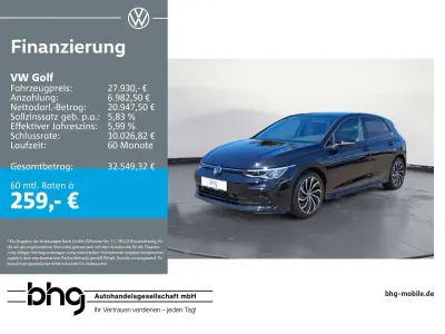 Gebraucht VW Golf VIII R-line 190 PS (139 kW) 2024 Schwarz Limousine