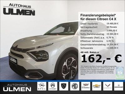 Gebraucht Citroën C4 X PureTech 131 PS (96 kW) 2023 Weiss SUV