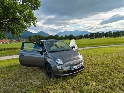 Gebraucht Fiat 500 Lounge 69 PS (50 kW) 2013 Silber Kleinwagen