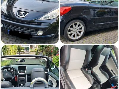 gebraucht Peugeot 207 CC voll Turbo Navi groß, Leder, Alu, Inspektion