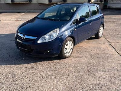 Gebraucht Opel Corsa Edition 80 PS (58 kW) 2008 Blau Kleinwagen