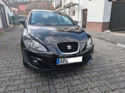 Gebraucht Seat Leon Ecomotive 105 PS (77 kW) 2011 Schwarz Kleinwagen