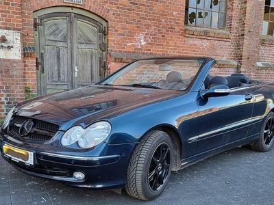 Gebraucht Mercedes CLK200 Avantgarde 163 PS (119 kW) 2005 Blau Cabrio