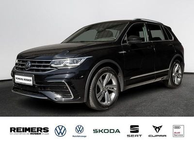 Gebraucht VW Tiguan R-line 150 PS (110 kW) 2022 Schwarz SUV