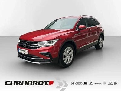Rot Gebraucht 2021 VW Tiguan Elegance SUV | 29.990 € (Guter Preis)