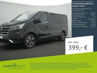 Second-hand Renault Trafic Life 150 CP (110 kW) 2025 Negru Monovolum