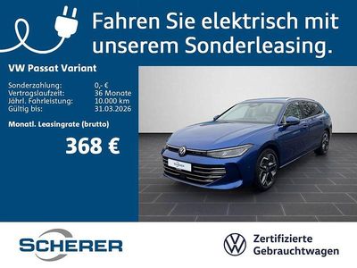 Gebraucht VW Passat Sport 177 PS (130 kW) 2025 Reef blue metallic (metallic) Kombi