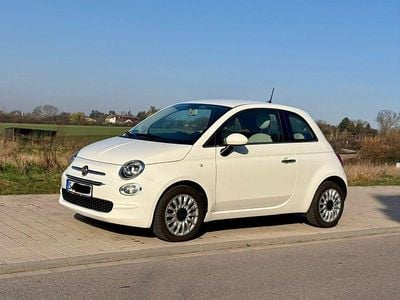 Gebraucht Fiat 500 Lounge 69 PS (50 kW) 2019 Weiß Kleinwagen