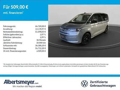 Usata VW Multivan Style 110 CV (80 kW) 2025 Argento Monovolume