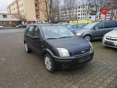 Gebraucht Ford Fusion 80 PS (58 kW) 2003 Pantherschwarz metallic Kleinwagen