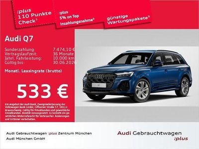 Usata Audi Q7 S-Line 286 CV (210 kW) 2025 Blu SUV