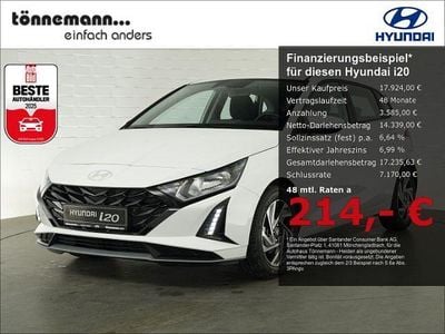 Usata Hyundai i20 Trend 101 CV (74 kW) 2025 Bianco Utilitaria