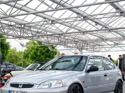 Gebraucht Honda Civic 90 PS (66 kW) 2001 Silber Kleinwagen