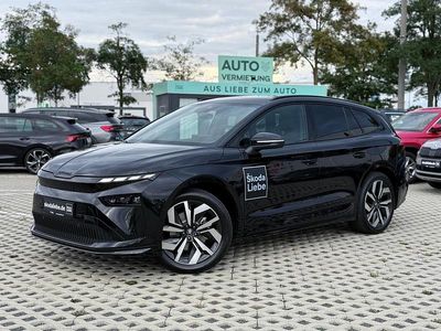 Gebraucht Skoda Enyaq iV SportLine 150 kW (204 PS) 2025 Schwarzmagic perleffekt SUV