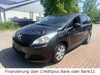 Gebraucht Peugeot 5008 Tendance 120 PS (88 kW) 2010 Schwarz Van / Kleinbus