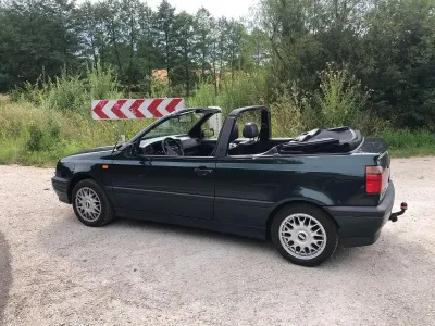 Gebraucht VW Golf Cabriolet Comfortline 90 PS (66 kW) 1996 Grün Cabrio