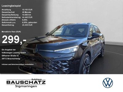 Neu VW T-Roc R-line 150 PS (110 kW) 2025 Schwarz SUV