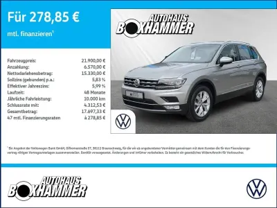 Gebraucht VW Tiguan Highline 179 PS (131 kW) 2016 Silber SUV