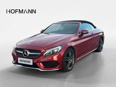 Gebraucht Mercedes C200 AMG line 184 PS (135 kW) 2018 Rot Cabrio