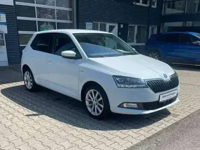 Gebraucht Skoda Fabia Soleil 110 PS (80 kW) 2019 Weiss Kleinwagen