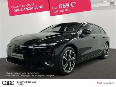 Neu Audi A6 e-tron S-Line 314 kW (428 PS) 2026 Schwarz Kombi