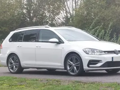 Gebraucht VW Golf VII R-line 150 PS (110 kW) 2018 Weiß Kombi