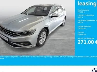 Gebraucht VW Passat Elegance 190 PS (139 kW) 2022 Scale silver metallic Kombi