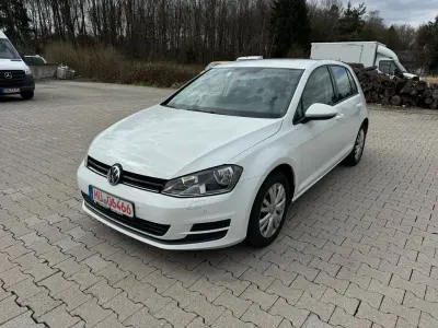 Gebraucht VW Golf VII Comfortline 86 PS (63 kW) 2014 Weiß Limousine