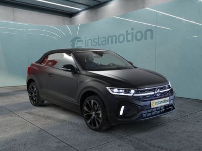 Gebraucht VW T-Roc Cabriolet R-line Edition 150 PS (110 kW) 2024 Schwarz Cabrio