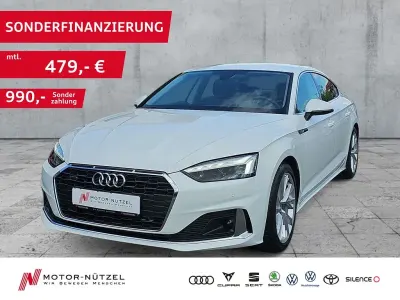 Gebraucht Audi A5 Sportback Advanced 204 PS (150 kW) 2023 Weiß Kleinwagen