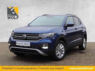 Reef blue metallic (metallic) Gebraucht 2022 VW T-Cross Life SUV | 22.750 € (Fairer Preis)