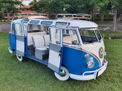 gebraucht VW T1 Bulli Samba Style Fensterbus Bus Safarifenster 23 Fenster