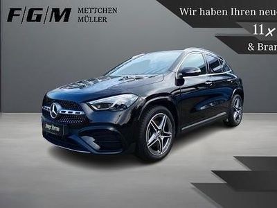 Schwarz Gebraucht 2024 Mercedes GLA200 AMG line SUV | 41.470 € (Teuer)