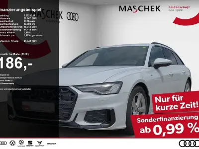 Gebraucht Audi A6 S-Line 299 PS (219 kW) 2025 Gletscherweiss metallic Kombi