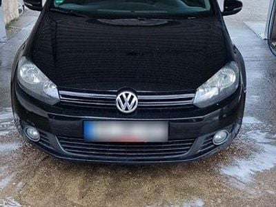 Usata VW Golf VI 122 CV (89 kW) 2010 Nero Utilitaria