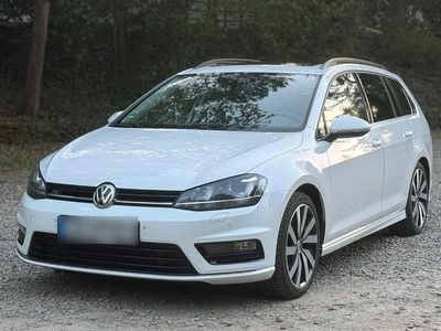Brugt VW Golf VII R-line 150 HK (110 kW) 2015 Hvid Stationcar