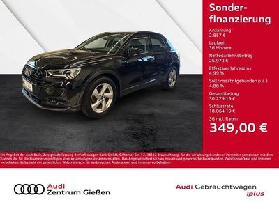 Gebraucht Audi Q3 Advanced Plus 150 PS (110 kW) 2023 Mythosschwarz metallic (metallic) SUV