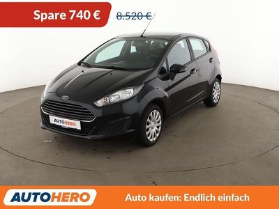 Gebraucht Ford Fiesta Trend 82 PS (60 kW) 2015 Schwarz Limousine