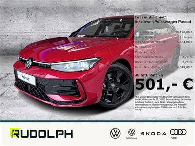 Neu VW Passat R-line 150 PS (110 kW) 2025 Rot Limousine